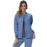 Fashion Seal Uniforms - Warm-Up Jacket Ceil Blue X-Small Hip Length Reusable - 6450-XS