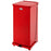 Rubbermaid Defenders - Medical Waste Receptacle 24 gal. Square Red Steel Step On - Lagasse - RCPST24EPLRD