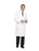 Landau Uniforms - Lab Coat White Size 42 / Tall Knee Length Reusable - 3138WWF42TALL