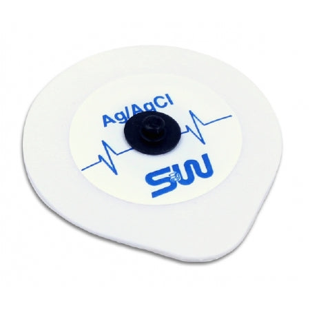 S&W Series - ECG Snap Electrode Monitoring Radiolucent Foam Backing 25 per Pack - 540C