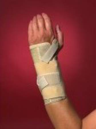 Scott Specialties Wrist Support Elastic Right Hand Black Medium - 1378-R-MED