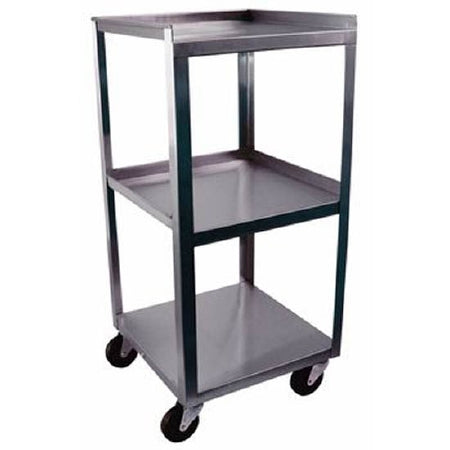 Patterson Medical Supply - Utility Cart Stainless Steel 16 X 24 X 32 Inch - 554073