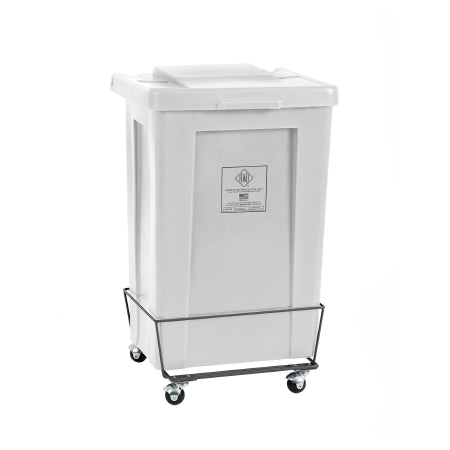R & B Wire Products - Medium Hamper 3 Bushel Capacity Polyethylene 4-Casters - 693