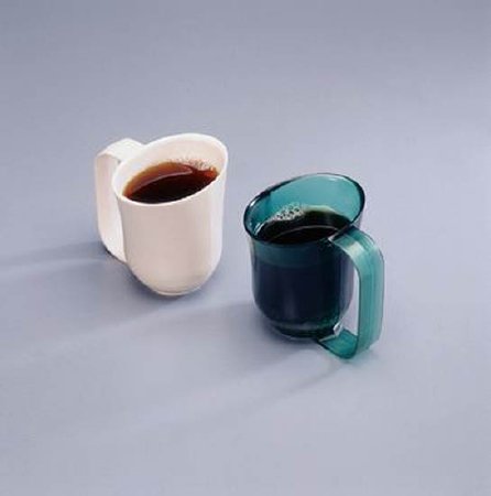 Sammons Preston - ADL Dysphagia Cup 8 oz. Green Plastic Reusable - A779101