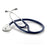 Adscope - Cardiology Stethoscope Blue 1-Tube 19 Inch Tube Single Head Chestpiece - 600N