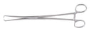 MeisterHand - Tenaculum Forceps Braun 10 Inch Length Surgical Grade German Stainless Steel NonSterile Ratchet Lock Finger Ring Handle Straight Squared 1 X 1 Atraumatic Prongs - MH30-965ATR