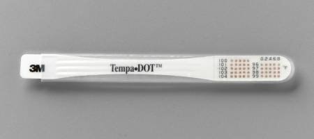 Medical Indicators 3M Tempa·DOT Plus Rectal Thermometer 96 to 104°F Color Dots - 5192R