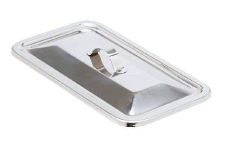Integra Lifesciences - Dome Catheter Cover 15-13/16 L X 3-1/32 W X 29/32 H Inch, Stainless Steel, Lid, Catheter Tray - 3-944