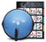 BOSU HOME Balance Trainer - Exercise Dome Inflatable 25 Inch Diameter 4 X 26 X 26 Inch Blue - 30-1901