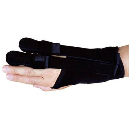 Dynadigit - Finger Support One Size Fits Most Left or Right Hand Black - 560600