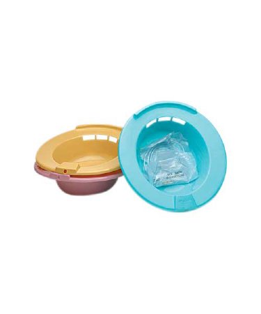 Medegen Medical Products LLC Sitz Bath Round Round Gold Gold Polypropylene Polypropylene - H990-05