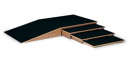 Hausmann Industries Ramp and Curb Training Set 88 L X 44 W X 8 H Inch - 1200