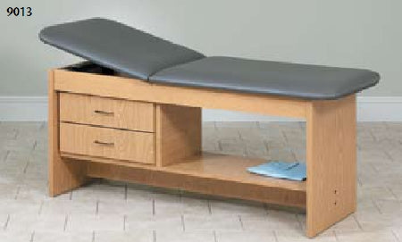 Clinton Industries ETA Style Line Series Treatment Table with Drawers Fixed Height 350 Lbs. - 9013-27-3DT-2NT