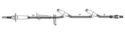 Bravo24 - Primary IV Administration Set 15 Drops / mL Drip Rate 83 Inch Tubing 2 Ports - B9902