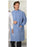 Fashion Seal Uniforms - Lab Coat Ceil Blue Medium Knee Length Reusable - 6402-M