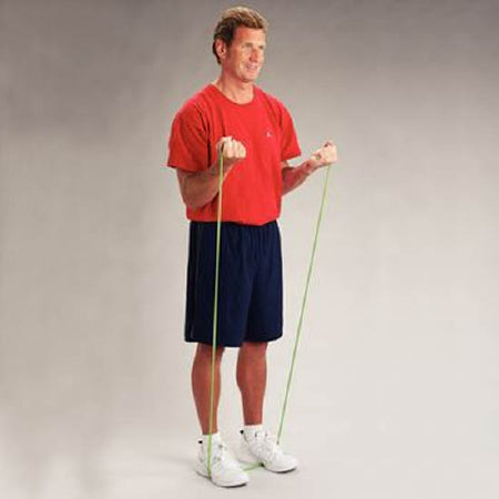 Patterson Medical Supply Rolyan Exercise Resistance Tubing Orange 25 Foot Length Light Resistance - 561322