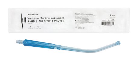 McKesson McKesson Suction Tube Yankauer Vented - 16-66201