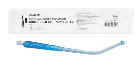 McKesson McKesson Suction Tube Yankauer NonVented - 16-66202