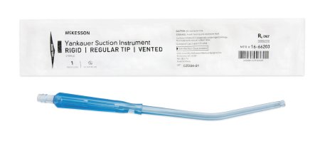 McKesson McKesson Suction Tube Yankauer Vented - 16-66201