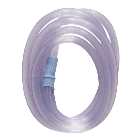 McKesson - Suction Connector Tubing 6 Foot Length 0.25 Inch I.D. Sterile Female / Male Connector Clear Ribbed OT Surface PVC - 16-66305