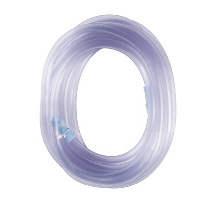 McKesson - Suction Connector Tubing 20 Foot Length 0.25 Inch I.D. Sterile Female / Male Connector Clear Ribbed OT Surface PVC - 16-66308