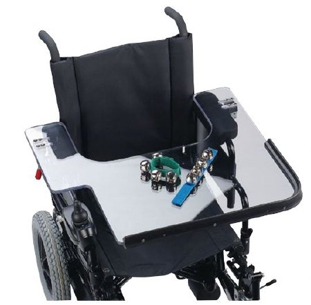 Deluxe - Lap Tray For 15 to 18 Inch Electric Wheelchair - 552804