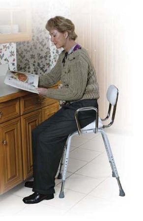 Drive Medical - All Purpose Stool Backrest White - 12455