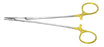 Miltex Needle Holder 7 Inch Length Serrated Jaw Finger Ring Handle - PM-2322