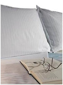 Standard Textile ComforTwill Bed Sheet Fitted 54 X 80 X 11 Inch White Cotton 70% / Polyester 30% Reusable - 1480100