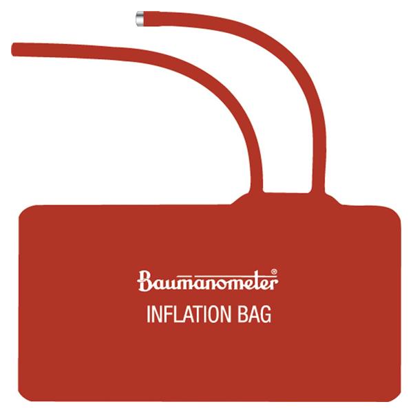 W A Baum Co Inc Bladder Inflation Baumomanometer F/ Blood Pressure Cuff Large Adult Arm Black Ea - 1845NL