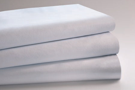 UniVal - Bed Sheet Fitted Sheet 36 X 86 X 9 Inch White Cotton 70% / Polyester 30% Reusable - 16940110