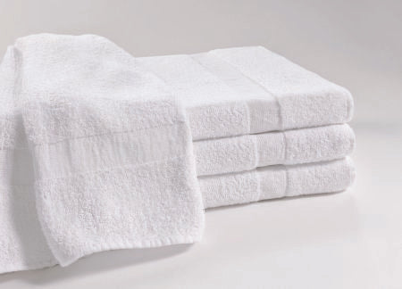 Standard Textile - Bath Towel 21 X 44 Inch Cotton 90% / Polyester 10% White Reusable - 40520101