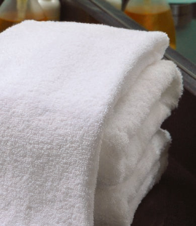 Standard Textile - Bath Towel 20 X 40 Inch Cotton Terry Cloth White Reusable - 40531410