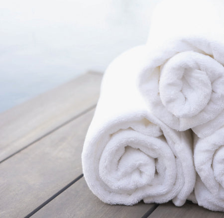 Standard Textile Hand Towel 16 X 27 Inch Cotton 86% / Polyester 14% White Reusable - 40822301