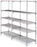 Intermetro Industries - Wire Shelving Add On Unit 5 Shelves 24 X 72 Inch - 5AA577C