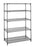 Intermetro Industries Wire Shelving Add On Unit 5 Shelves - 5AA577C