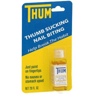 Oakhurst Company Thum b Sucking Deterrent 0.2 oz. Topical Solution Bottle - 11169010001