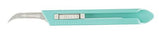 Miltex - Safety Scalpel No. 12 Stainless Steel / Plastic Classic Grip Handle Sterile Disposable - 4-512