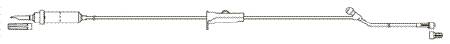CODAN - Primary IV Administration Set 20 Drops / mL Drip Rate 82 Inch Tubing 1 Port - B411