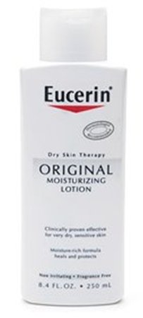 Eucerin Original - Hand and Body Moisturizer 8.4 oz. Bottle Unscented Lotion - 72140011019