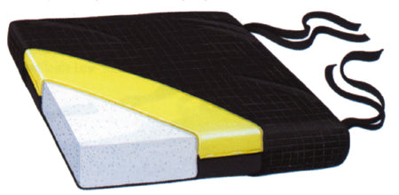 Skil-Care Comfort Foam E-Z Rise Seat Cushion 18 W X 16 D X 6 H Inch Foam - 707052