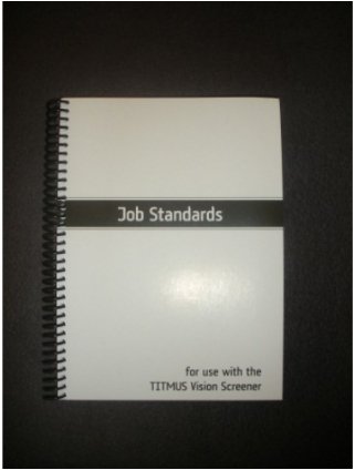 Titmus - Reference Book Job Standards - 18486
