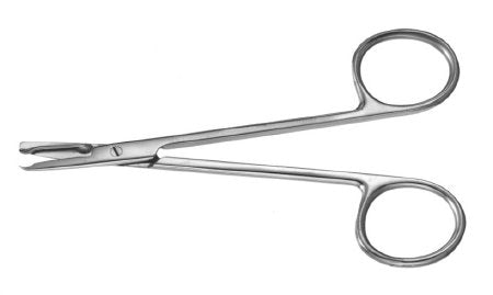 Padgett - Suture Scissors Laschal 4-1/2 Inch Length Surgical Grade Stainless Steel NonSterile Finger Ring Handle Straight Blade Sharp Tip / Sharp Tip - PM-6770