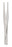 Miltex Miltex Applying Forceps Michel 4-3/4 Inch OR Grade Stainless Steel (German) NonSterile NonLocking Thumb Handle Straight - 18507