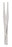 Miltex - Applying Forceps Michel 4-3/4 Inch Length OR Grade German Stainless Steel NonSterile NonLocking Thumb Handle Straight - 9-50