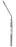 Miltex - Ear Knife Sexton Stainless Steel 7 Inch Length Flat Handle NonSterile Reusable - 19-504
