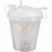 Precision Medical - Suction Canister 1200 mL Float Valve Shut-Off Lid - 1906-12