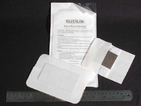 Argentum Medical Silverlon Island Silver Dressing 4 X 6 Inch Rectangle Sterile - ID46