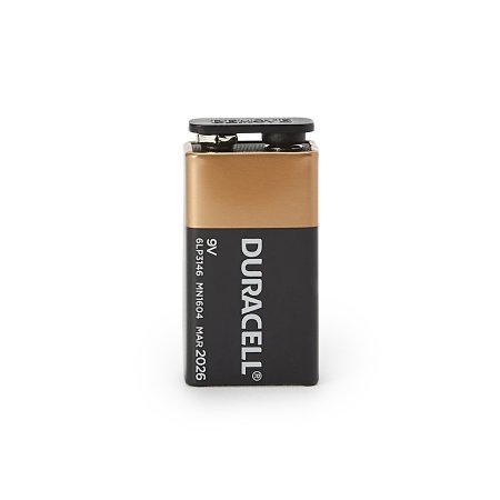 Duracell Coppertop - Alkaline Battery 9V Cell 9V Disposable 12 Pack - MN1604BKD