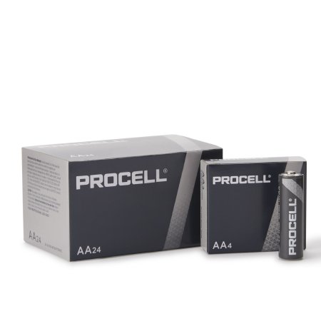 Duracell Procell - Alkaline Battery AA Cell 1.5V Disposable 24 Pack - Duracell - PC1500